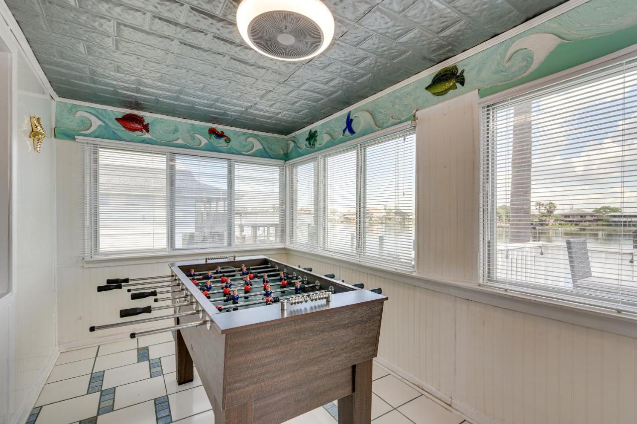 Waterfront Galveston Bay Retreat - 4 Mi To Beach! Exteriör bild