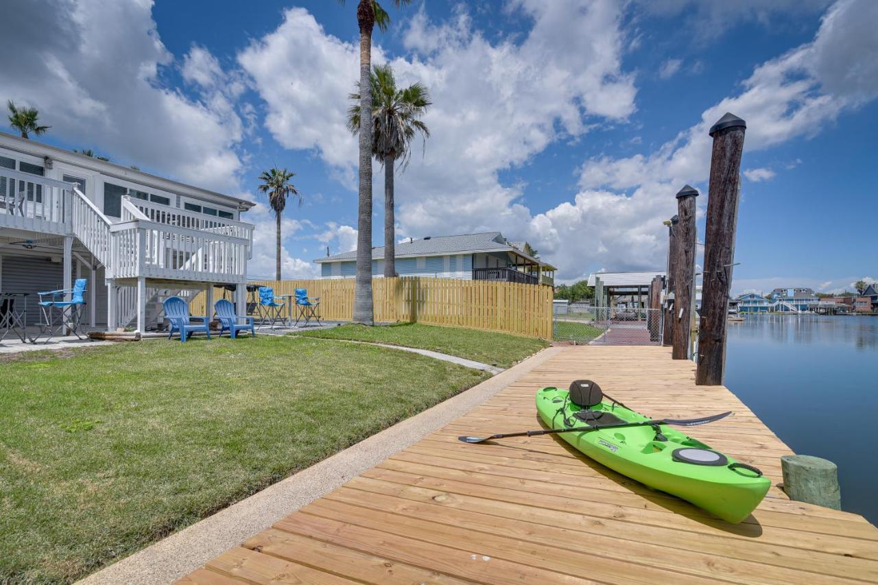 Waterfront Galveston Bay Retreat - 4 Mi To Beach! Exteriör bild