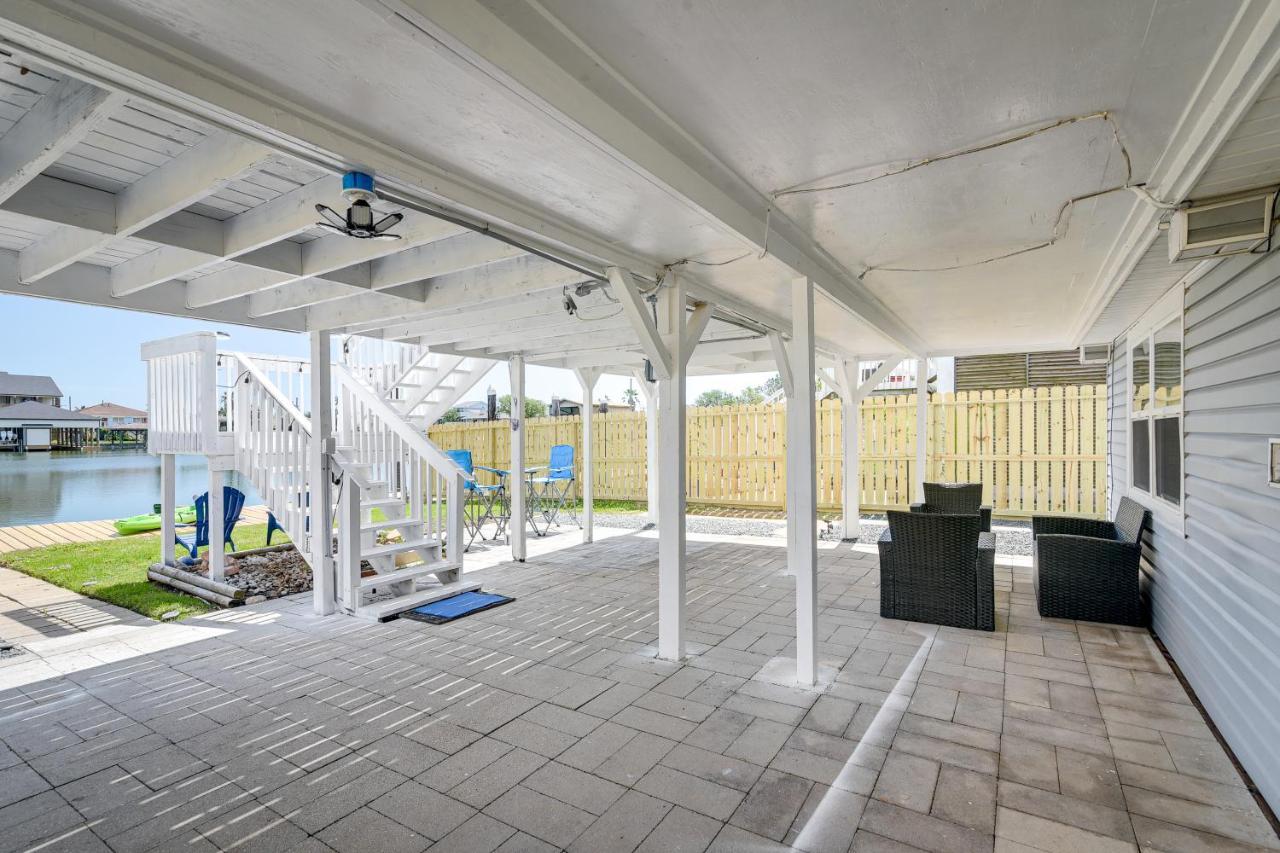 Waterfront Galveston Bay Retreat - 4 Mi To Beach! Exteriör bild