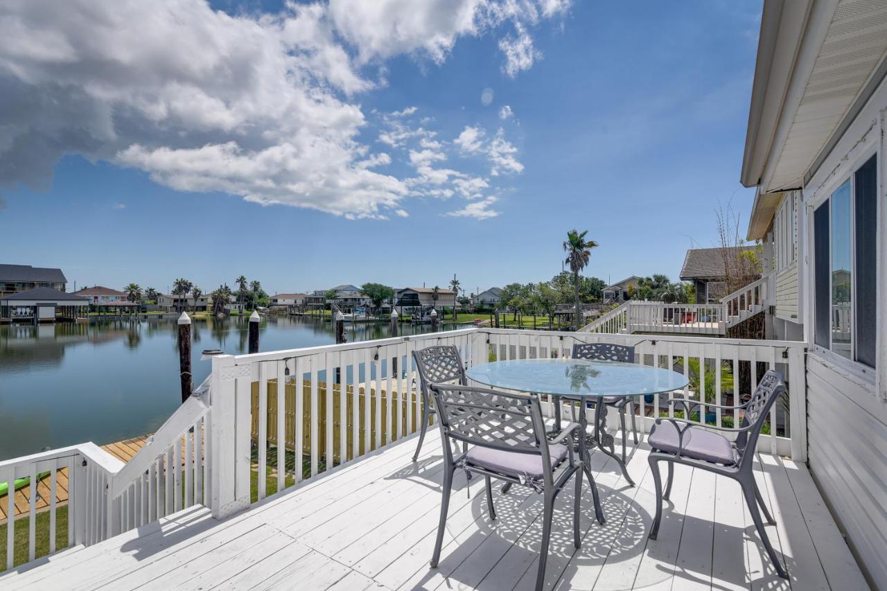 Waterfront Galveston Bay Retreat - 4 Mi To Beach! Exteriör bild
