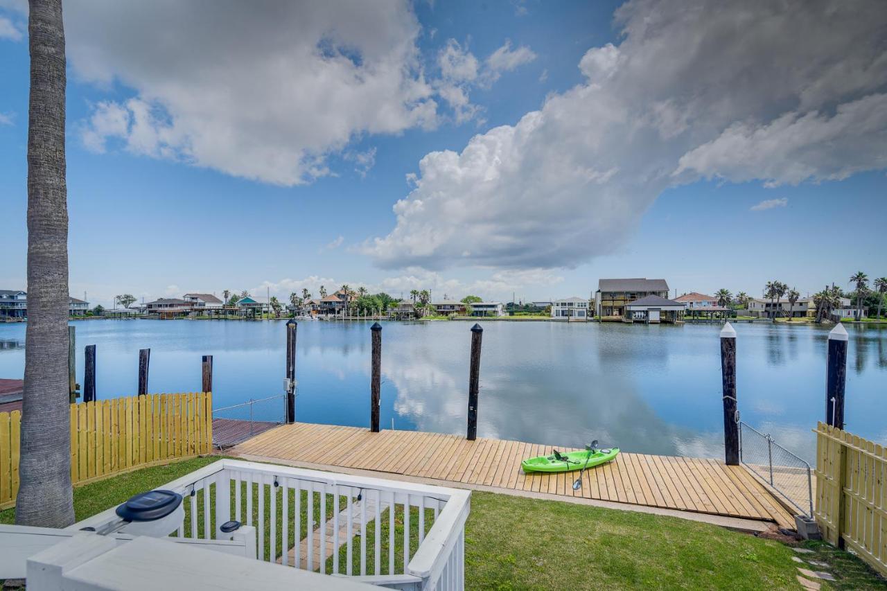 Waterfront Galveston Bay Retreat - 4 Mi To Beach! Exteriör bild
