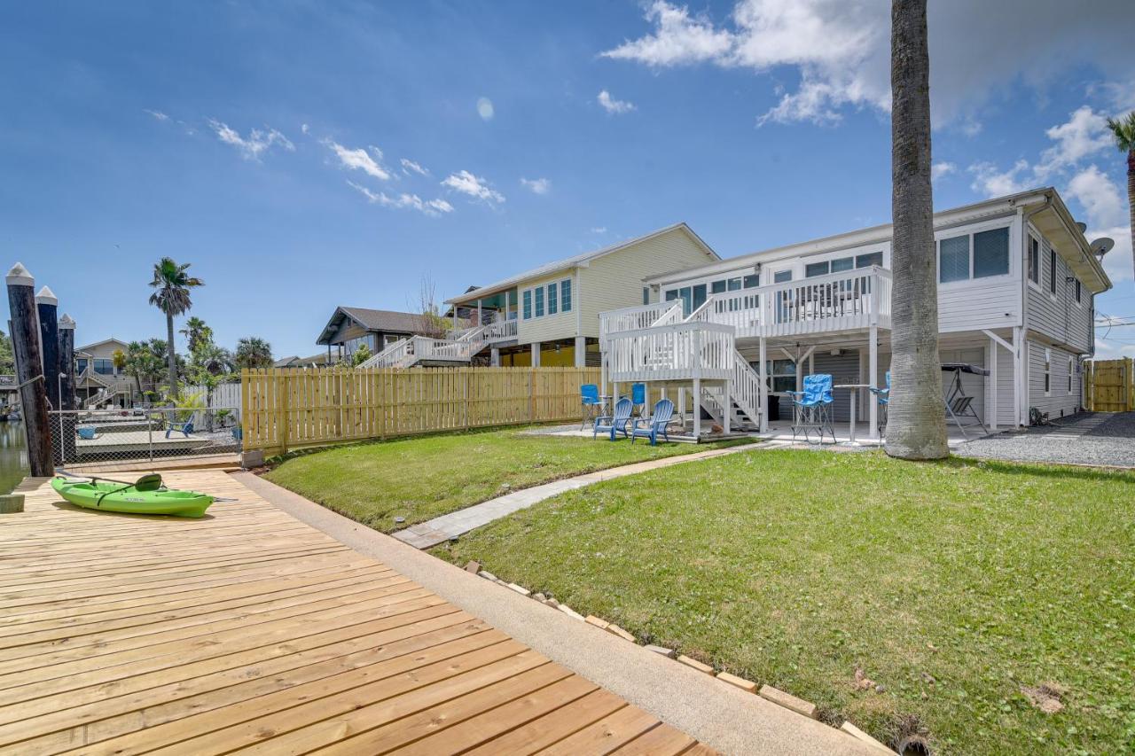 Waterfront Galveston Bay Retreat - 4 Mi To Beach! Exteriör bild